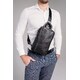Сумка-слинг мужская кожаная Tiding Bag 9801A фото