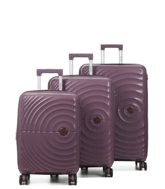 Комплект Чемоданов 3 в 1 Madisson 42203 3 в 1 фиолетовый фото, картинка, изображение