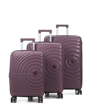 Набір Валіз 3 в 1 Madisson 42203 фіолетовий картинка, зображення, фото