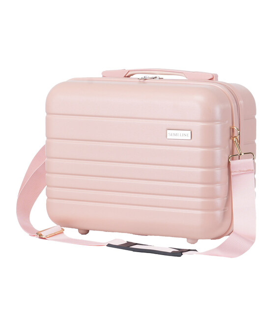 Бьюті-кейс Semi Line 15L Beige (T5965-1) картинка, зображення, фото