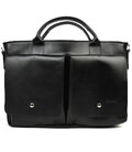 Сумка-портфель чоловіча на плече із ручками TARWA чорна ZА-3990-3md фото, картинка, изображение