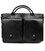 Сумка-портфель чоловіча на плече із ручками TARWA чорна ZА-3990-3md фото, картинка, изображение