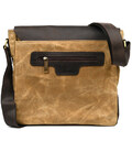 Сумка через плече розміру А4 з парусини та шкіри RSw-6601-3md TARWA фото, картинка, изображение