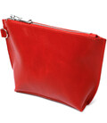 Женская глянцевая косметичка из натуральной кожи Shvigel 16410 Красный фото, картинка, изображение