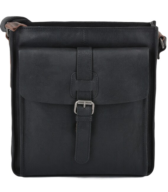 Сумка мужская Ashwood 4552 Black (Черный) фото, картинка, изображение