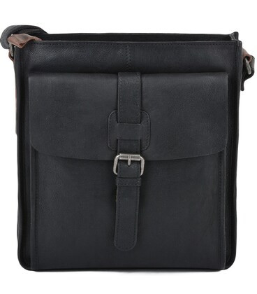 Сумка чоловіча Ashwood 4552 BLACK картинка, зображення, фото