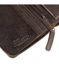 Портмоне дорожное Ashwood TW01 Brown (Коричневый) фото, картинка, изображение