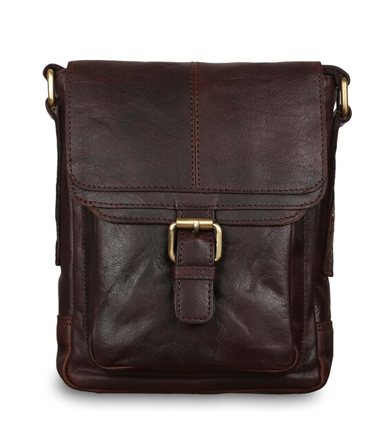 Cумка чоловіча Ashwood G31 BRANDY картинка, зображення, фото