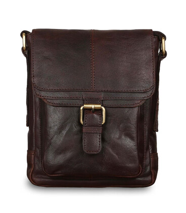 Cумка чоловіча Ashwood G31 BRANDY картинка, зображення, фото