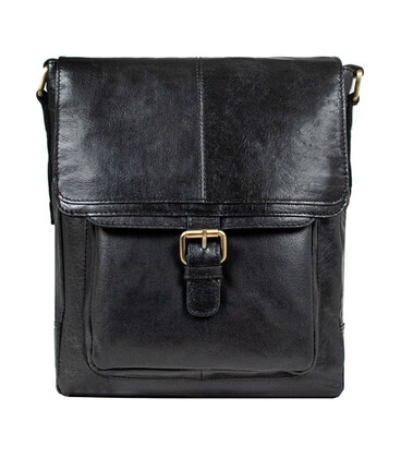 Cумка чоловіча Ashwood G32 BLACK картинка, зображення, фото