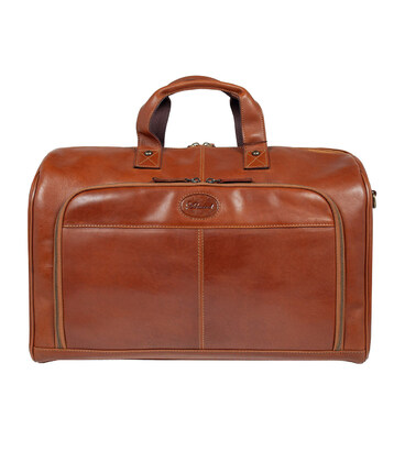 Дорожная сумка мужская Ashwood 8150 Tan (Рыжий) фото, картинка, изображение