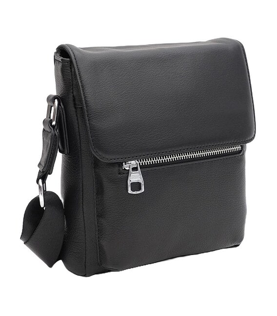 Чоловіча шкіряна сумка Ricco Grande K12110-1bl-black картинка, зображення, фото