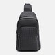 Мужской кожаный рюкзак Ricco Grande K16085bl-black фото