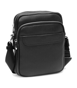 Мужская кожаная сумка Ricco Grande K12059-black фото, картинка, изображение