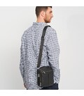 Мужская кожаная сумка Ricco Grande K12061-black фото, картинка, изображение