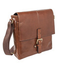 Сумка чоловіча Ashwood Murphy Chestnut (Каштановий) картинка, зображення, фото