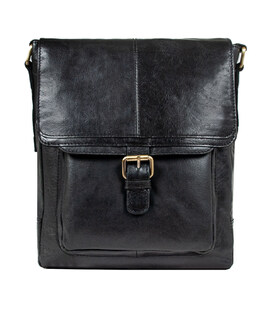 Cумка чоловіча Ashwood G32 BLACK картинка, зображення, фото