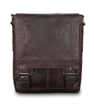 Сумка мужская Ashwood 8342 Brown (Коричневый) фото, картинка, изображение