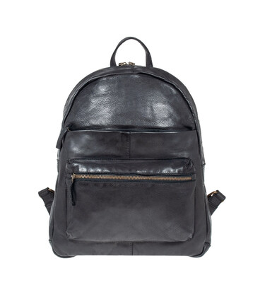 Вінтажний шкіряний рюкзак Ashwood Ruben (Black) картинка, зображення, фото