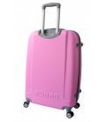 Чемодан Bonro Smile double wheels большой L нежно розовый фото, картинка, изображение