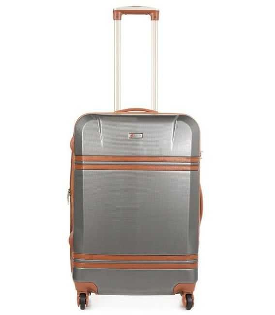 Валіза Airtex Deimos 949 середня M сіра картинка, зображення, фото