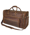 Ексклюзивна дорожня сумка для чоловіків із натуральної шкіри John McDee JD7317LR картинка, зображення, фото