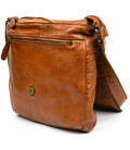 Чоловічий шкіряний коньячний месенджер HILL BURRY "жатка" 3069WHB фото, картинка, изображение