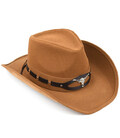 Класичний ковбойський капелюх Bexhill ht-st1-rb3 з еко (веган) шкіри нубук фото, картинка, изображение
