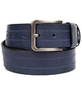 Ремінь шкіряний синій з рядком 40мм чоловічий Limary sk400323 картинка, зображення, фото