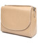Жіноча шкіряна сумка Firenze (Італія) fz118560 бежева фото, картинка, изображение