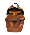 Шкіряний жіночий рюкзак TARWA GB-2008-3md гладка шкіра коньячна картинка, зображення, фото