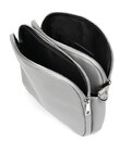 Шкіряна жіноча сумка Virginia Conti Italy - VC02807grey сірий фото, картинка, изображение