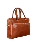 Жіноча шкіряна сумка для ноутбука - Orlando - Коньячно-коричневый цвет - Time Resistance 5242001W фото, картинка, изображение