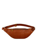 Жіноча шкіряна сумка-слінг Belly Bag - Independent People - Коньячно-коричневий колір - Time Resistance 5215801W картинка, зобра