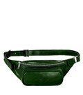 Жіноча шкіряна сумка-слінг Belly Bag - Independent People - Зелений колір - Time Resistance 5231601W картинка, зображення, фото