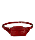 Жіноча шкіряна сумка-слінг Belly Bag - Independent People - Червоний колір - Time Resistance 5231701W картинка, зображення, фото
