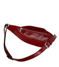 Жіноча шкіряна сумка-слінг Belly Bag - Independent People - Червоний колір - Time Resistance 5231701W картинка, зображення, фото