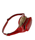 Жіноча шкіряна сумка-слінг Belly Bag - Independent People - Червоний колір - Time Resistance 5231701W картинка, зображення, фото