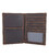 Коричневий шкіряний гаманець-органайзер з відділом ID документів JDR-8457R картинка, зображення, фото