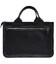 Сумка портфель шкіряна для документів ноутбука LIMARY lim-380RA чорна фото, картинка, изображение