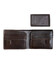 Чоловіче шкіряне портмоне на магніті коричневе Grande Pelle 508420 картинка, зображення, фото