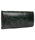 Жіноче портмоне велике Festa зелений Grande Pelle 513391 картинка, зображення, фото
