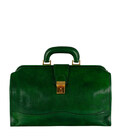 Невеликий шкіряний саквояж - David Copperfield - Зелений колір - Time Resistance 5230001 картинка, зображення, фото