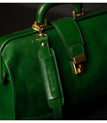 Невеликий шкіряний саквояж - David Copperfield - Зелений колір - Time Resistance 5230001 картинка, зображення, фото