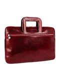 Шкіряна сумка-портфель для ноутбука - Brave New World - Червоний колір - Time Resistance 5229801 картинка, зображення, фото