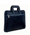 Шкіряна сумка-портфель для ноутбука - Brave New World - синій колір - Time Resistance 5229901 фото, картинка, изображение
