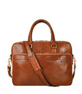 Шкіряна сумка-портфель для ноутбука - Orlando - коньячно-коричневий колір - Time Resistance 5242001 фото, картинка, изображение