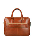 Шкіряна сумка-портфель для ноутбука - Orlando - коньячно-коричневий колір - Time Resistance 5242001 фото, картинка, изображение