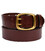 Ремінь зі шкіри буйвола st044622 коричневий 40мм фото, картинка, изображение