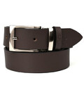 Шкіряний ремінь коричневий 35мм Grande Pelle 313011261 фото, картинка, изображение